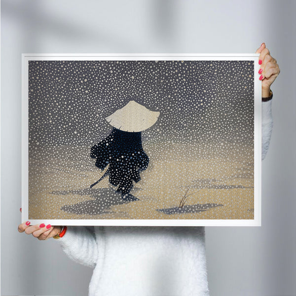 Footsteps In Silence [Best Seller] – Japanese Samurai Gallery Wall