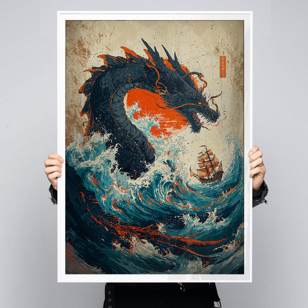 Aranami o Koete [Best Seller] – Japanese Dragon Sea Monster