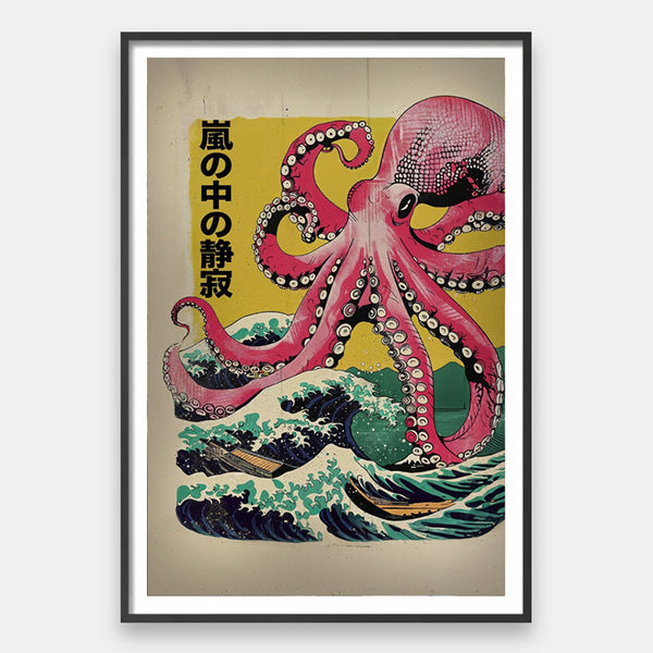 Arashi no naka no seijaku [Best Seller] – Japanese Kaiju Octopus