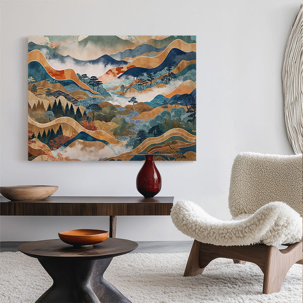 Echoes Of Earth Canvas [Best Seller] – Japanese Landscape Gallery