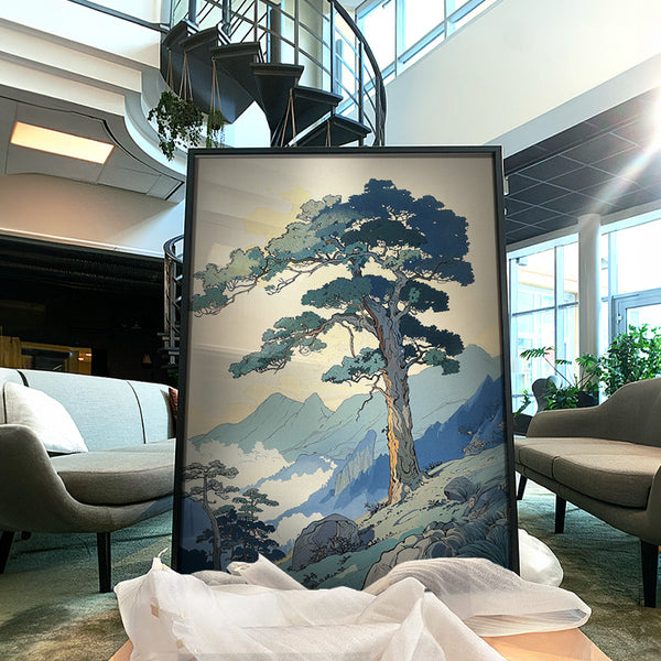Rooted In Time [Best Seller] – Japanese Pine Tree Landscape