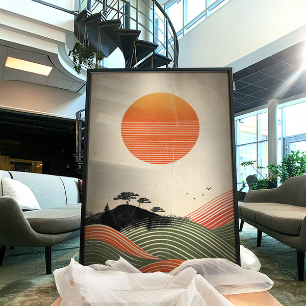 Silent Sun [Best Seller] – Japanese Minimalist Landscape Gallery