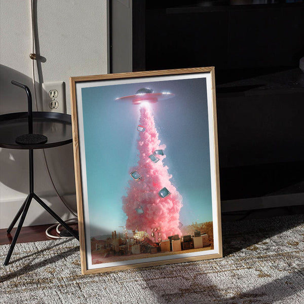 Extraterrestrial - UFO Wall Art Print – Andy okay