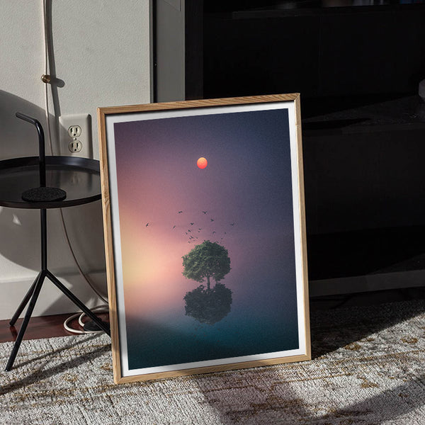 Dream III - Surreal Tree Landscape Wall Art – Andy okay