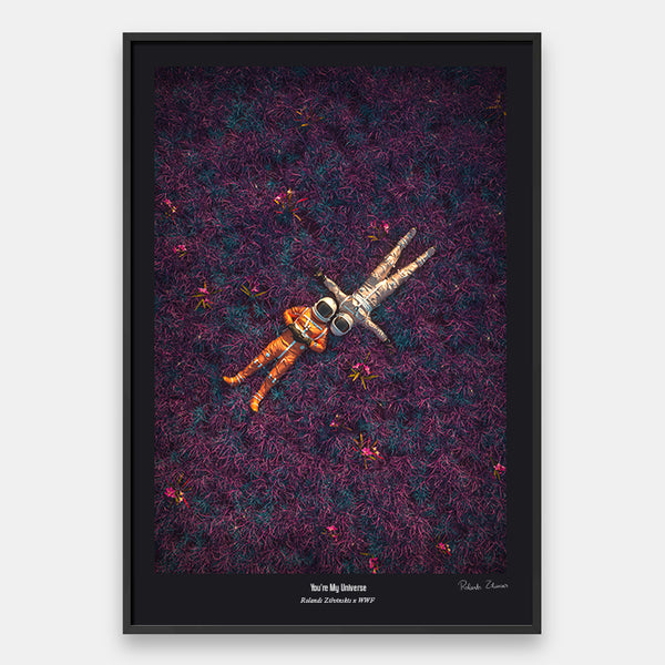 You're My Universe [Limited edition] – Signed Surreal Astronaut