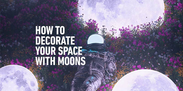 How To Decorate Your Home With Moon Wall Art
