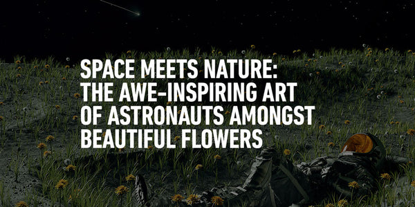 Space Meets Nature: The Awe-Inspiring Art of Astronauts Amongst Beautiful Flowers