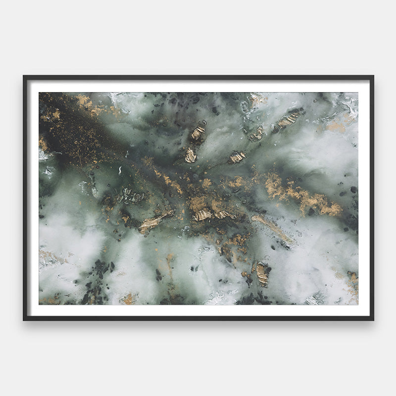 Green Gannet [Best Seller] – Abstract Gallery Wall Art