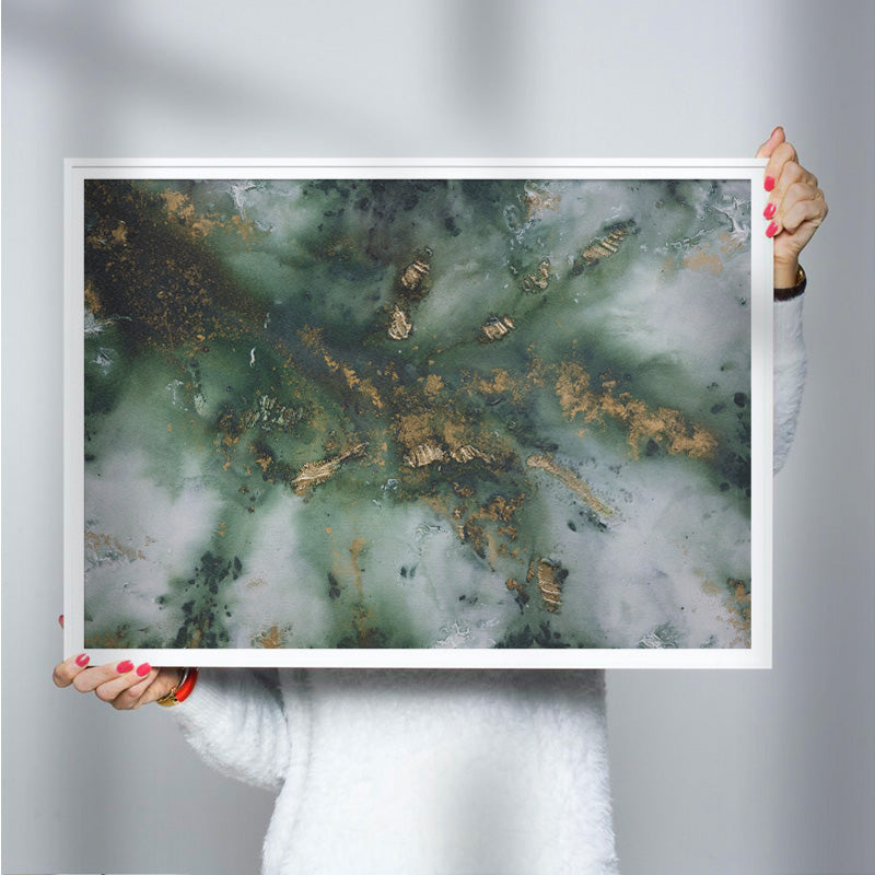 Green Gannet [Best Seller] – Abstract Gallery Wall Art