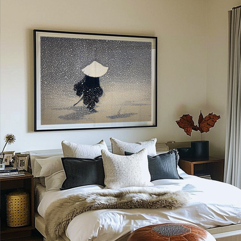 Footsteps In Silence [Best Seller] – Japanese Samurai Gallery Wall