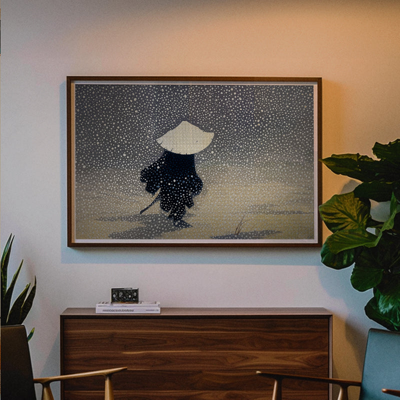 Footsteps In Silence [Best Seller] – Japanese Samurai Gallery Wall