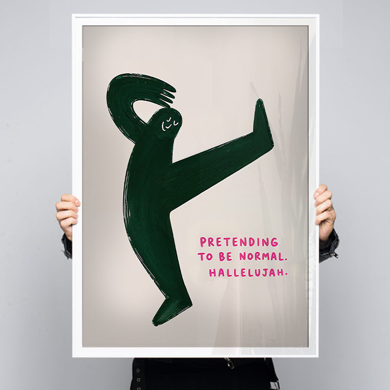 Pretending To Be Normal Hallelujah [Best Seller] – Funny Quote
