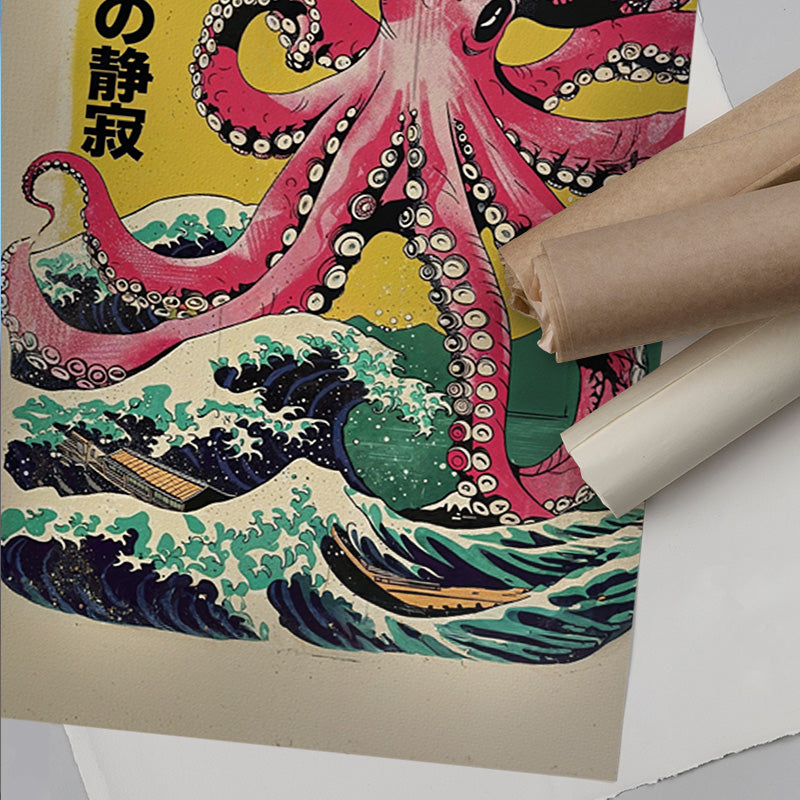 Arashi no naka no seijaku [Best Seller] – Japanese Kaiju Octopus