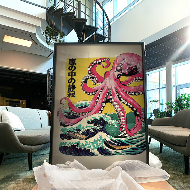 Arashi no naka no seijaku [Best Seller] – Japanese Kaiju Octopus