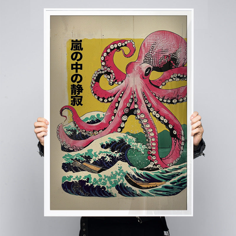Arashi no naka no seijaku [Best Seller] – Japanese Kaiju Octopus