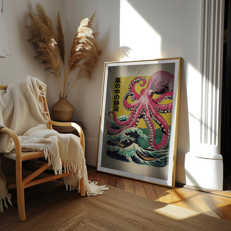 Arashi no naka no seijaku [Best Seller] – Japanese Kaiju Octopus