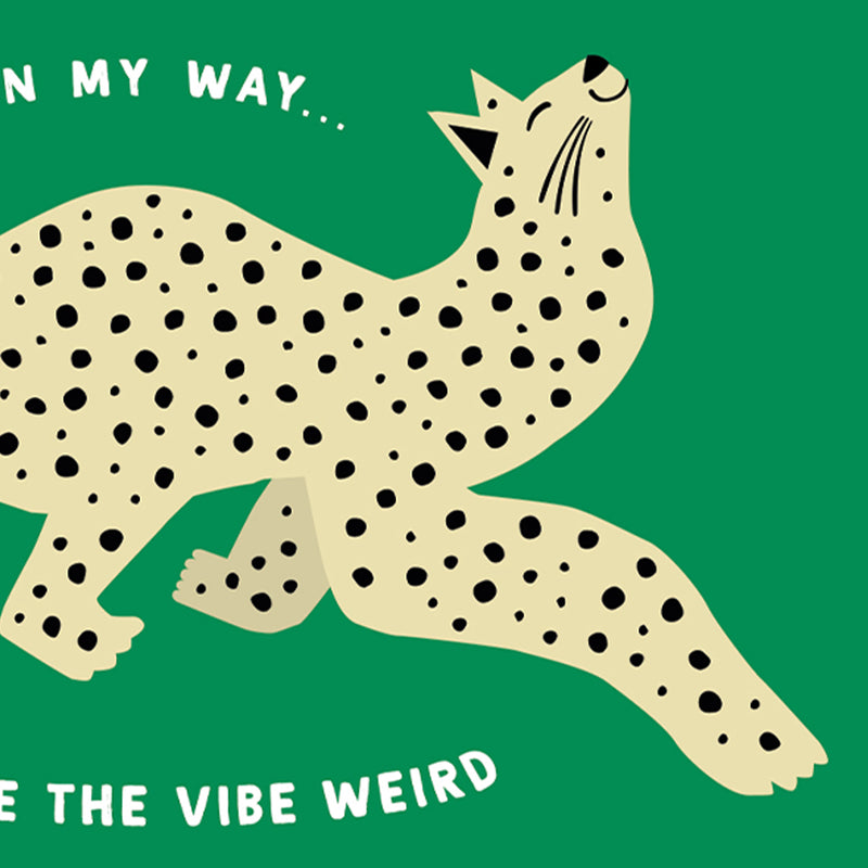 On My Way To Make The Vibe Weird Canvas [Best Seller