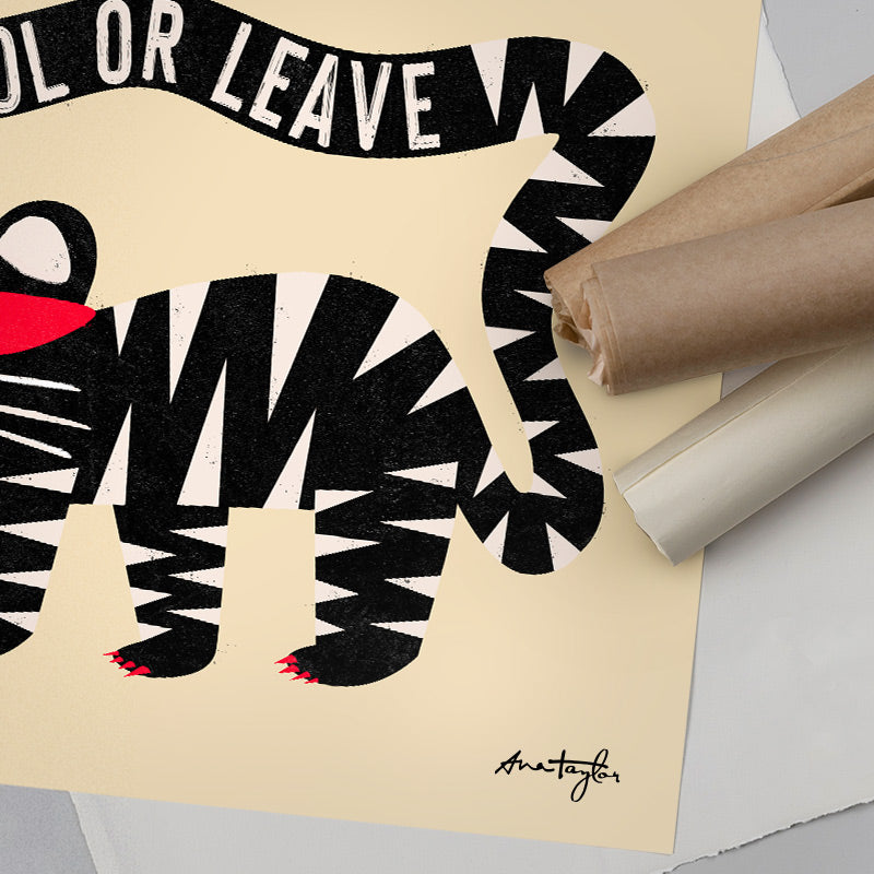 Be Cool or Leave [Best Seller] – Motivational Illustration Gallery