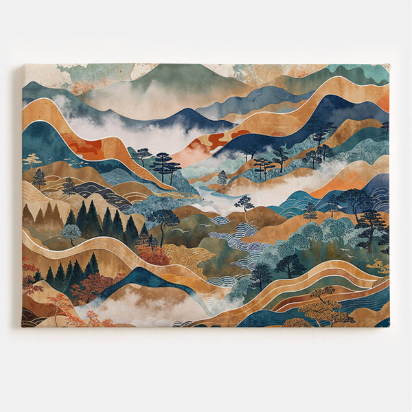 Echoes Of Earth Canvas [Best Seller] – Japanese Landscape Gallery
