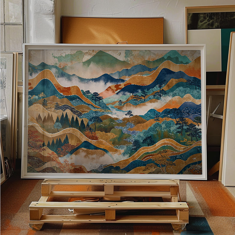 Echoes Of Earth [Best Seller] – Japanese Landscape Gallery Wall