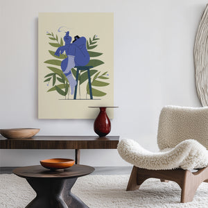 Socks And Smokes Canvas