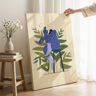 Socks And Smokes Canvas