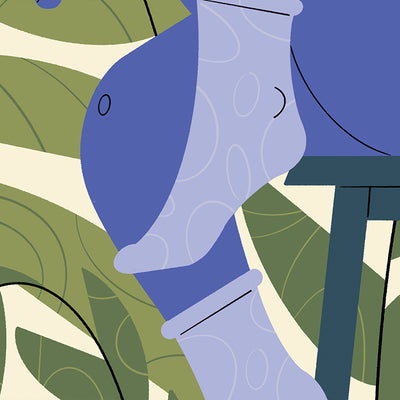 Socks And Smokes Canvas