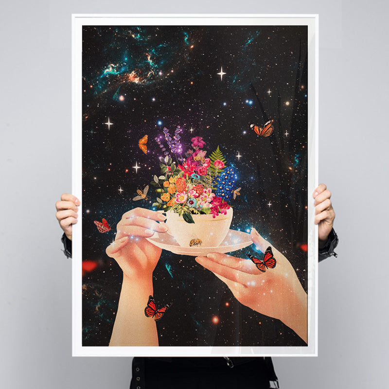 Have A Sip [Best Seller] – Surreal Coffee in Space Gallery Wall