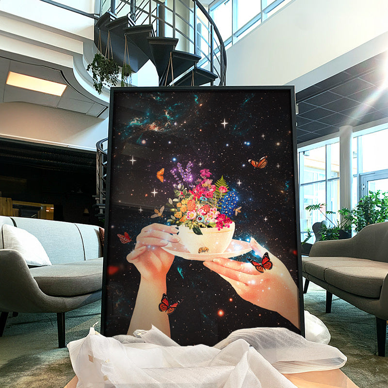 Have A Sip [Best Seller] – Surreal Coffee in Space Gallery Wall