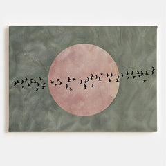 Flight Through Stillness Canvas