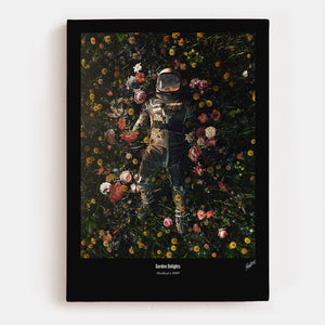 Garden Delights - Black Edition Canvas