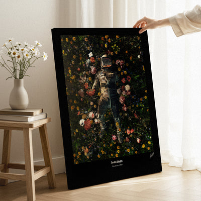 Garden Delights - Black Edition Canvas