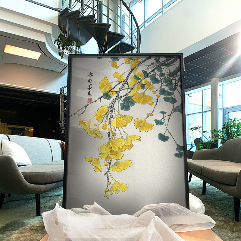 Gold Falling [Best Seller] – Japanese Ginko Yellow Flowers Gallery