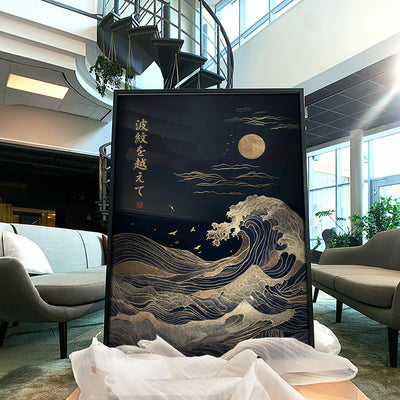 アート・デザイン・音楽 Walter Hamma Meister italienischer The Great Wave off Kanagawa - Collector's Item - Pianos - Bösendorfer