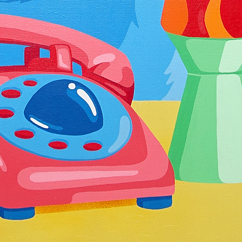 Voice Mail - Pop Art Polar Bear Wall Art – Andy okay