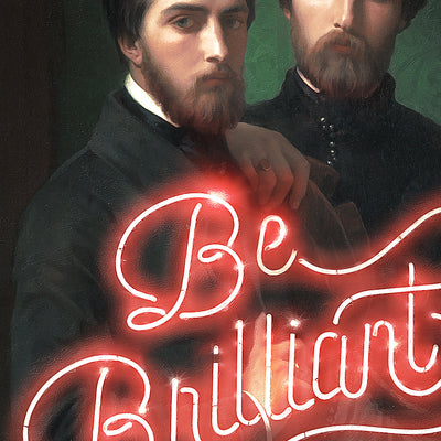 Soyez une toile brillante 