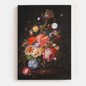 Bouquet of Planets Canvas