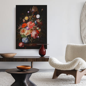 Bouquet of Planets Canvas