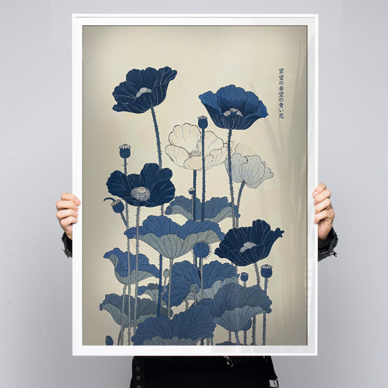 絵画 aoia Kibo no aoi hana [Best Seller] – Japanese Blue Flowers Gallery