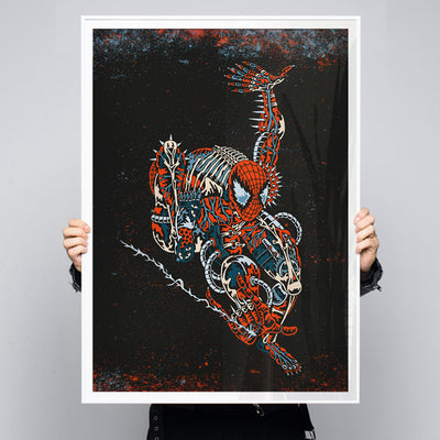 Spidey [Best Seller] – Spiderman Gallery Wall Art Illustration by