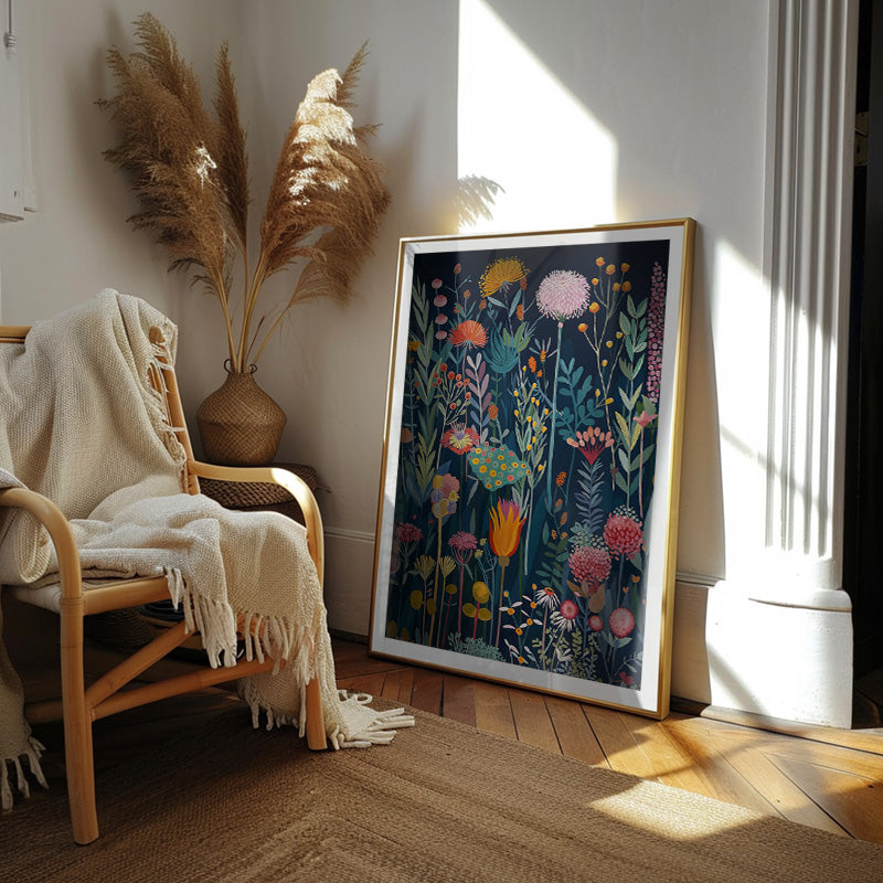 Midnight Garden [Best Seller] – Japanese Botanical Flower