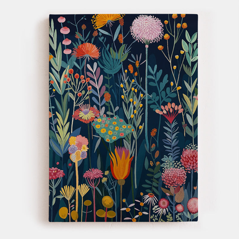 Midnight Garden [Best Seller] – Japanese Colorful Botanical
