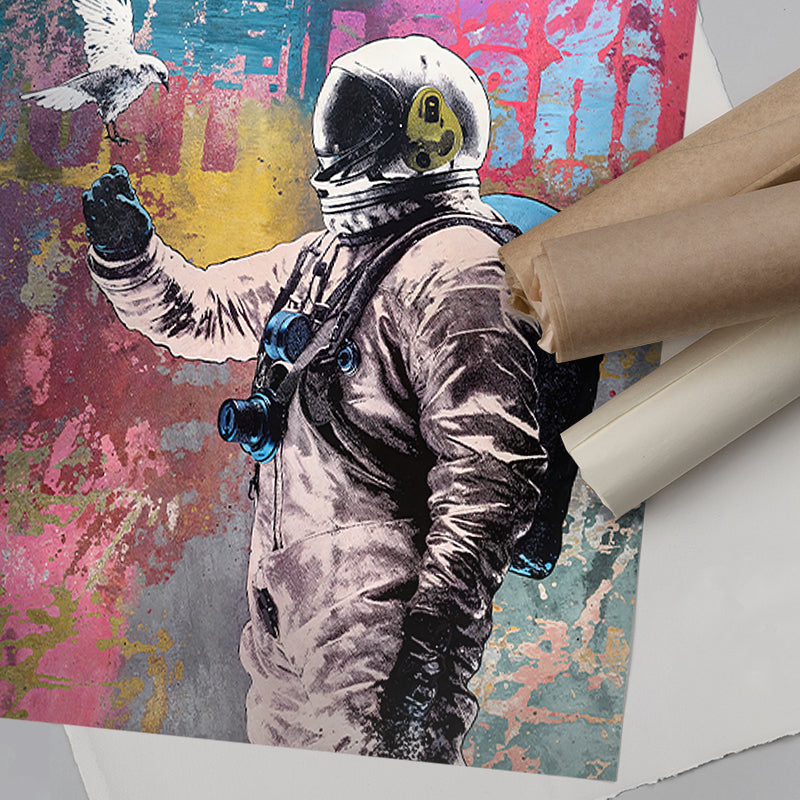 Collective Soul - Astronaut Street Art Print – Andy okay