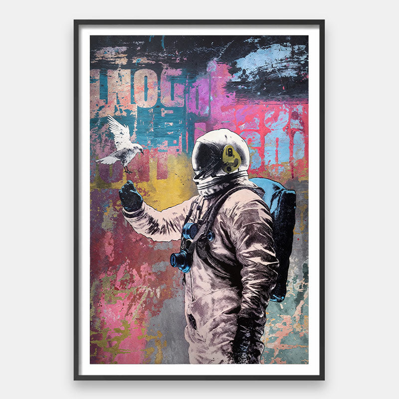 Collective Soul - Astronaut Street Art Print – Andy okay