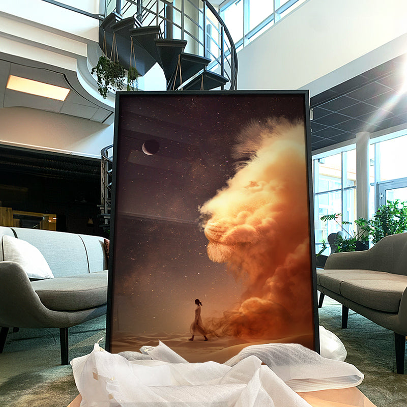 Rising – Surreal Woman Power Art Print | Andy okay
