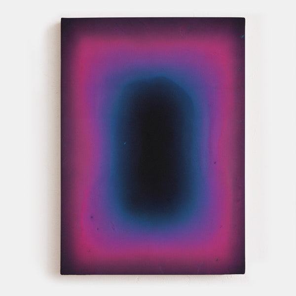 Neon Pulse Canvas – Abstract Neon Wall Art with Pink and Blue Gradient ...
