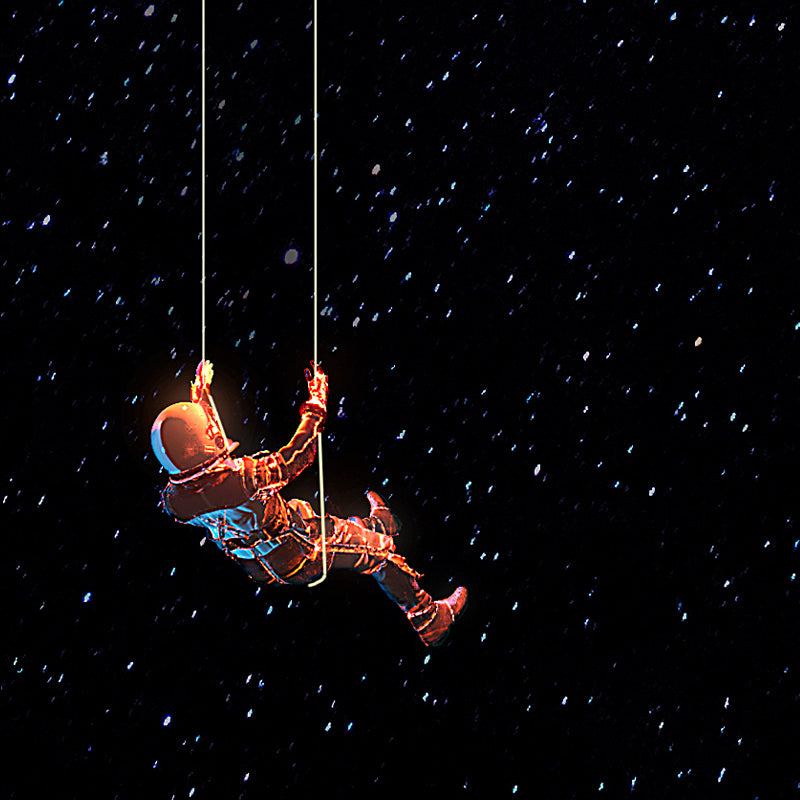 Swing - Cosmic Surreal Astronaut Wall Art – Andy okay