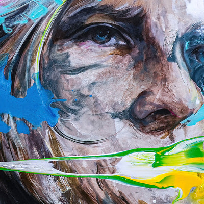 A Man From Nirvana Canvas