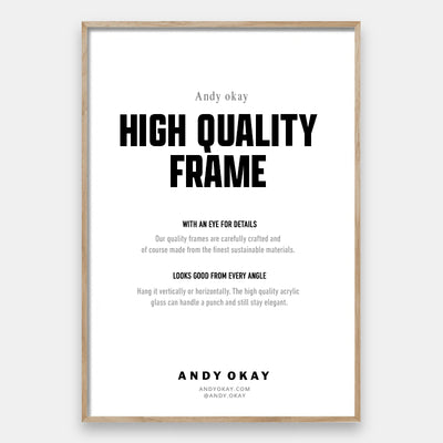 Oak Gallery Frame