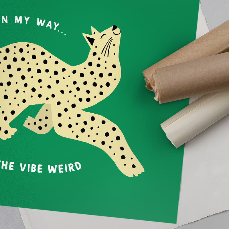 On My way To Make The Vibe Weird [Best Seller] – Motivational Cat